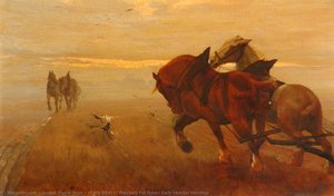 'early Birds', February Fill Dyke, Early Monday Morning — Joseph Walter West, Romanticism