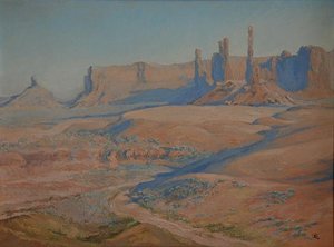 Vesper Sand And Time, (painting) — Mary Agnes Yerkes