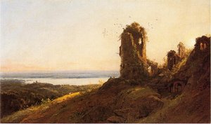 Italian Landscape — Jasper Francis Cropsey