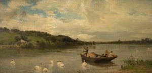 Thames Scene — James Aumonier