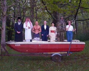 We Are All In The Same Boat — Olaf Breuning