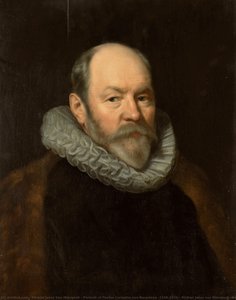 Portrait of Paulus Cornelisz van Beresteyn (1548-1625), Michiel Jansz van Mierevelt (workshop of), in or after 1617