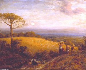 Harvest Moon — John Linnell