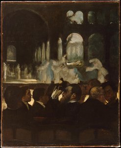 The Ballet From "robert Le Diable" — Edgar Degas, Realist Observation