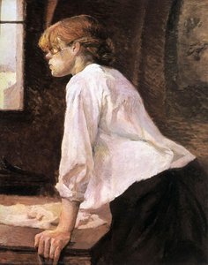 The Laundress — Henri De Toulouse-lautrec, Post-impressionism