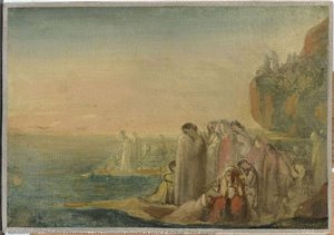 Les Troyennes Pleurant La Perte D'anchise (titre Original) — Théodore Chassériau
