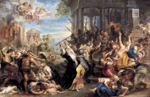 Massacre Of The Innocents — Peter Paul Rubens, Baroque