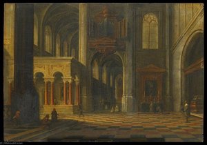 Intérieur D'église — Bartholomeus Van Bassen