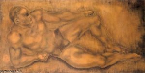 Homme Allongé — Léonard Tsuguharu Foujita
