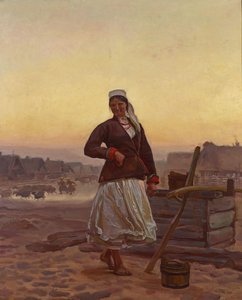 Evening In Polesia — Юзеф Хелмоньский