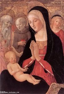 Madonna And Child With Saints And Angels — Francesco Di Giorgio Martini, Renaissance Humanism