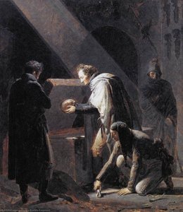 Vivant Denon Replacing El Cid's Remains In Their Tombs — Alexandre Évariste Fragonard, Neoclassicism