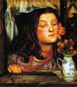Das Mädchen Am Gitter — Dante Gabriel Rossetti