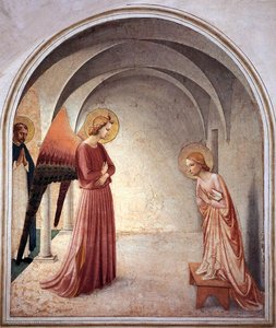 Annunciation — Fra Angelico, Early Renaissance