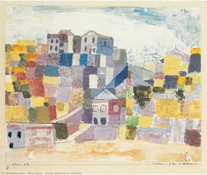 Sicily Close To S. Andrea — Paul Klee, Expressionism