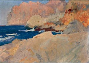 Calle De St Vicente, Mallorca — Joaquín Sorolla Y Bastida