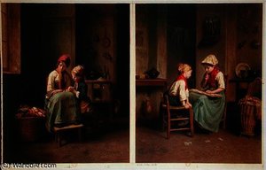 The Lesson And The Card Game — Théophile Emmanuel Duverger