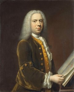 Portrait of a Man, probably Cornelis Troost (1696-1750), Balthasar Denner, 1737