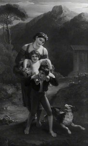Peasants Of Subiaco Returning From The Vineyard On A Holiday — Henry Howard