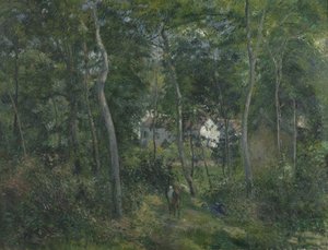 Edge of the Woods Near L'Hermitage, Pontoise