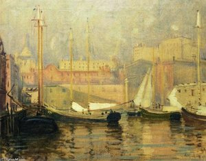 Last Look - T Wharf — Arthur Clifton Goodwin