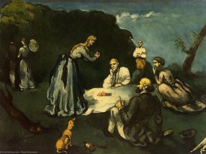 Luncheon On The Grass — Paul Cézanne