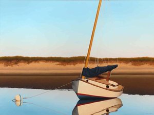 Catboat In The Shallows — James Netherlands