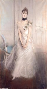 A Portrait Of Emiliana Concha De Ossa — Giovanni Boldini