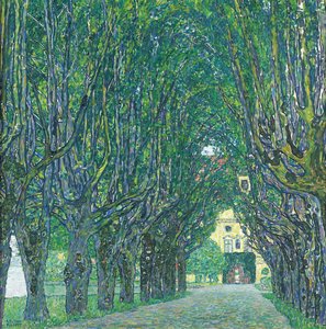 Avenida Hacia El Castillo Kammer — Gustav Klimt
