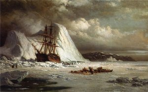 Icebound Ship — William Bradford