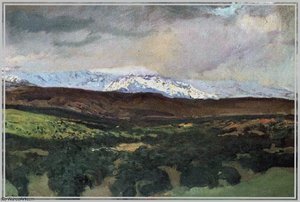 El Guadarrama Desde Angorilla — Joaquín Sorolla Y Bastida