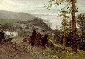 Division Lake, California — Albert Bierstadt
