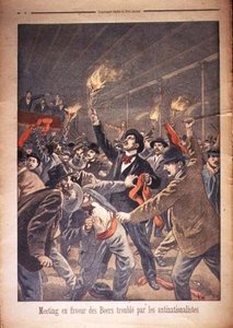 A Meeting In Favour Of The Boers Disrupted