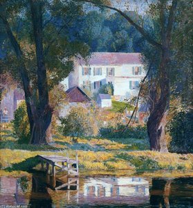 Landing At Bloomsbury — Daniel Garber
