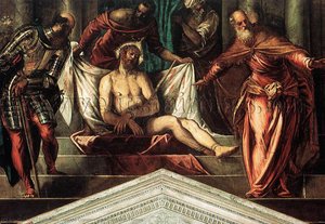 Crowning With Thorns — Jacopo Tintoretto, Baroque