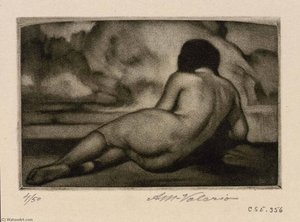 Small Reclining Nude — Alessandro Mastro Valerio