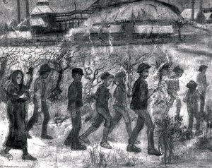 Miners — Vincent Willem Van Gogh, Contemporary Realism