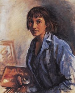 Self-portrait — Zinaida Serebriakova