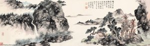 Hermit Dwelling In The Mountain — Hu Peiheng