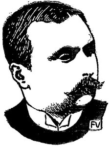 Portrait Of Danish Writer Peter Nansen — Félix Vallotton
