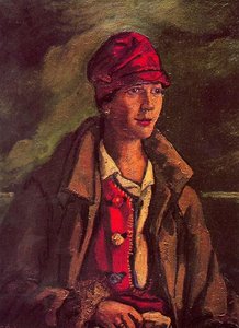 Retrato De Dña. Amalia Gutierrez-solana, Vda. De Pérez Mínguez — José Gutiérrez Solana, Expressionism