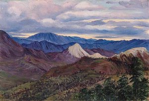 Kumaon, India, From Lumgarrak — Marianne North