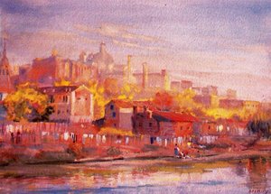 The Manzanares, Madrid — Jorge Apperley (george Owen Wynne Apperley)