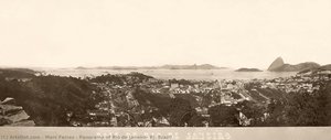 Panorama of Rio de Janeiro, RJ. Brazil