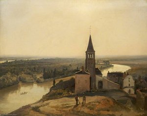 Near Rouen, France — Richard Parkes Bonington