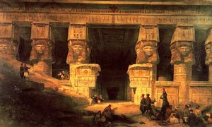 El Templo De Dendera — David Roberts
