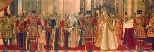Reception Of King George V And Queen Mary At The West Door Of St Paul's Cathedral, London, Jubilee Day, 6 May 1935 — Frank O. Salisbury