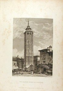 The Leaning Tower Of Saragoza — John Frederick Lewis