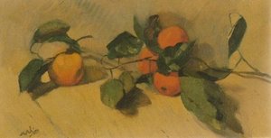 Seville Oranges — Nikolaos Lytras, Expressionism