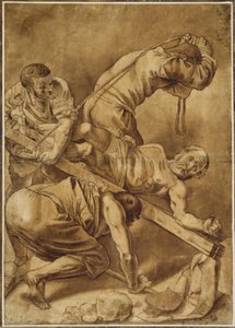 The Crucifixion Of Saint Peter — Gerard Van Honthorst